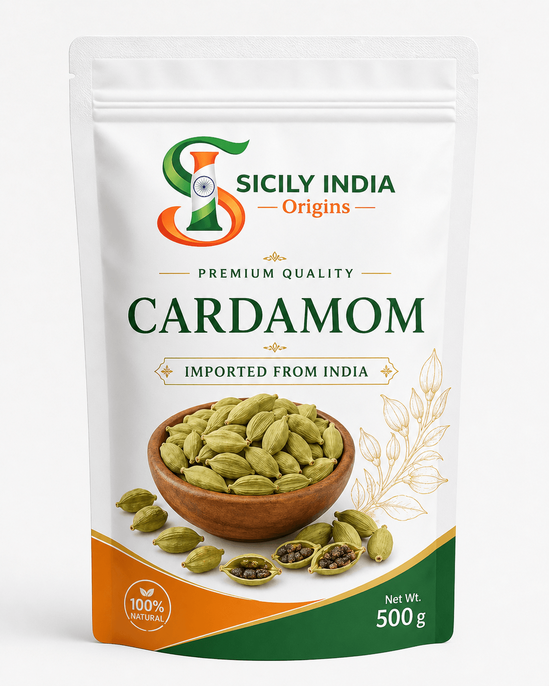Sicily India, cardamomo 500 g