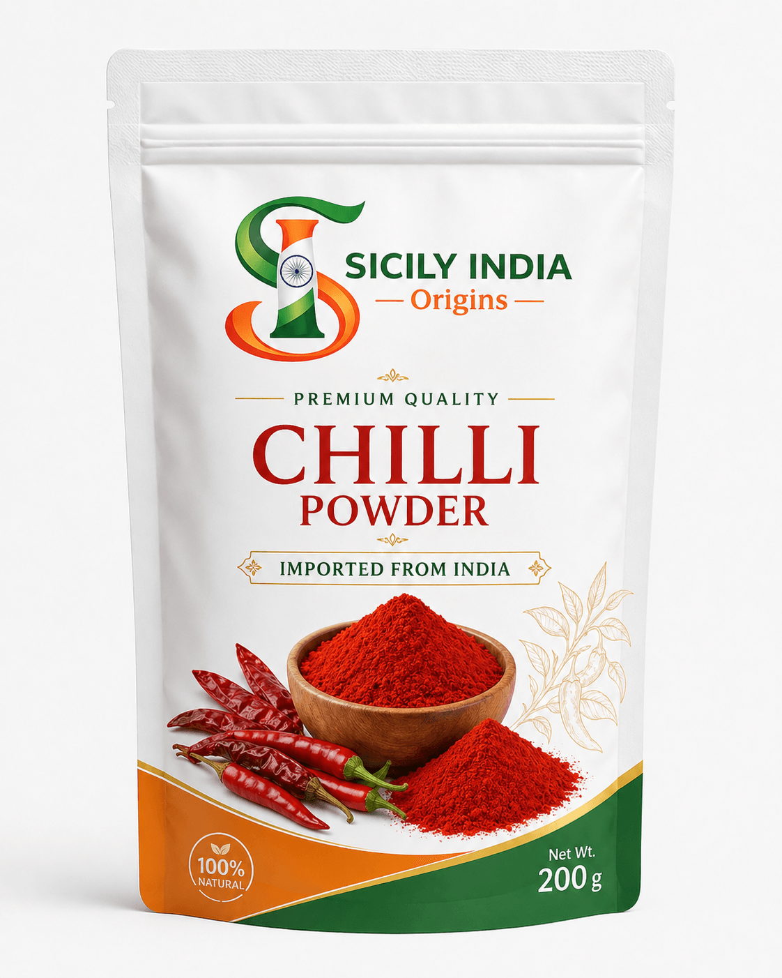 Sicily India, peperoncino in polvere 200 g