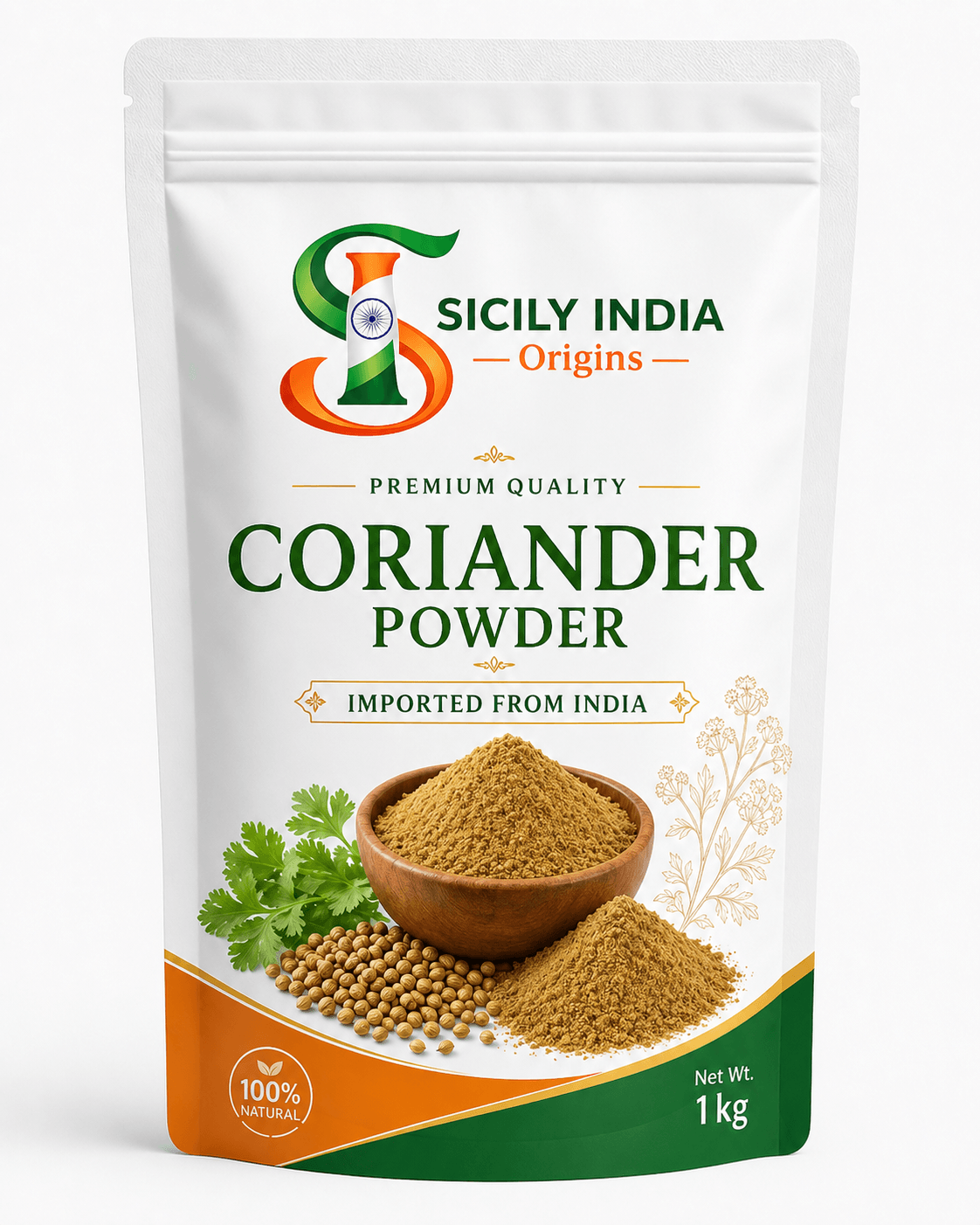 Sicily India, coriandolo in polvere 1 kg