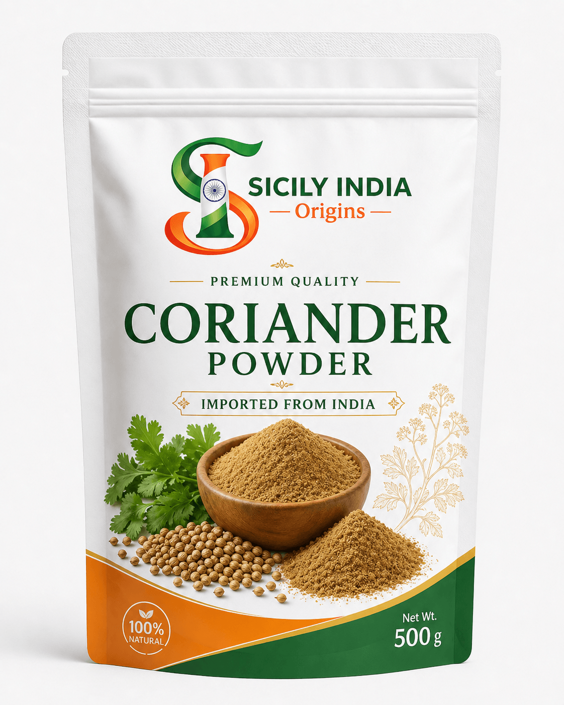 Sicily India, coriandolo in polvere 500 g