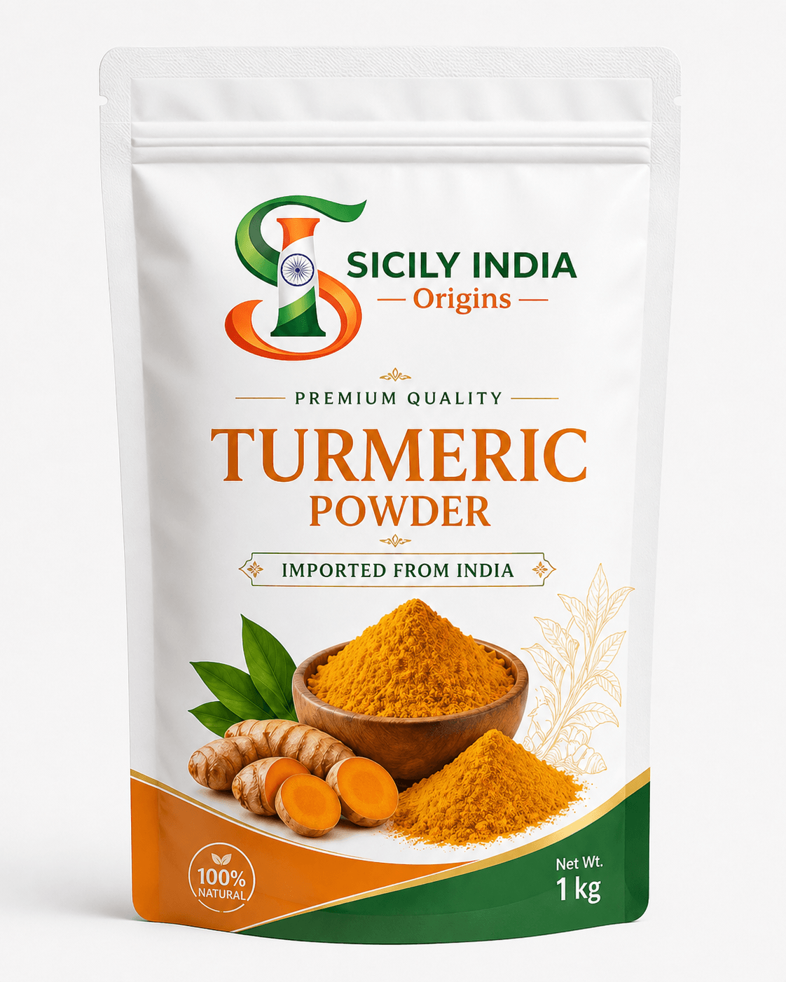 Sicily India, curcuma in polvere 1 kg