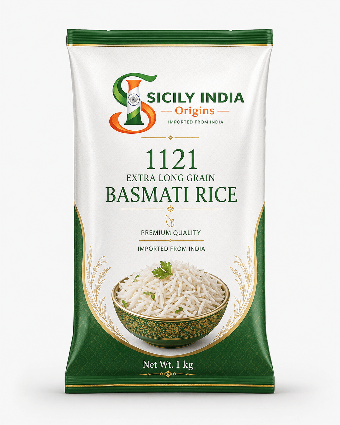 Sicily India, riso Basmati 1121 1 kg