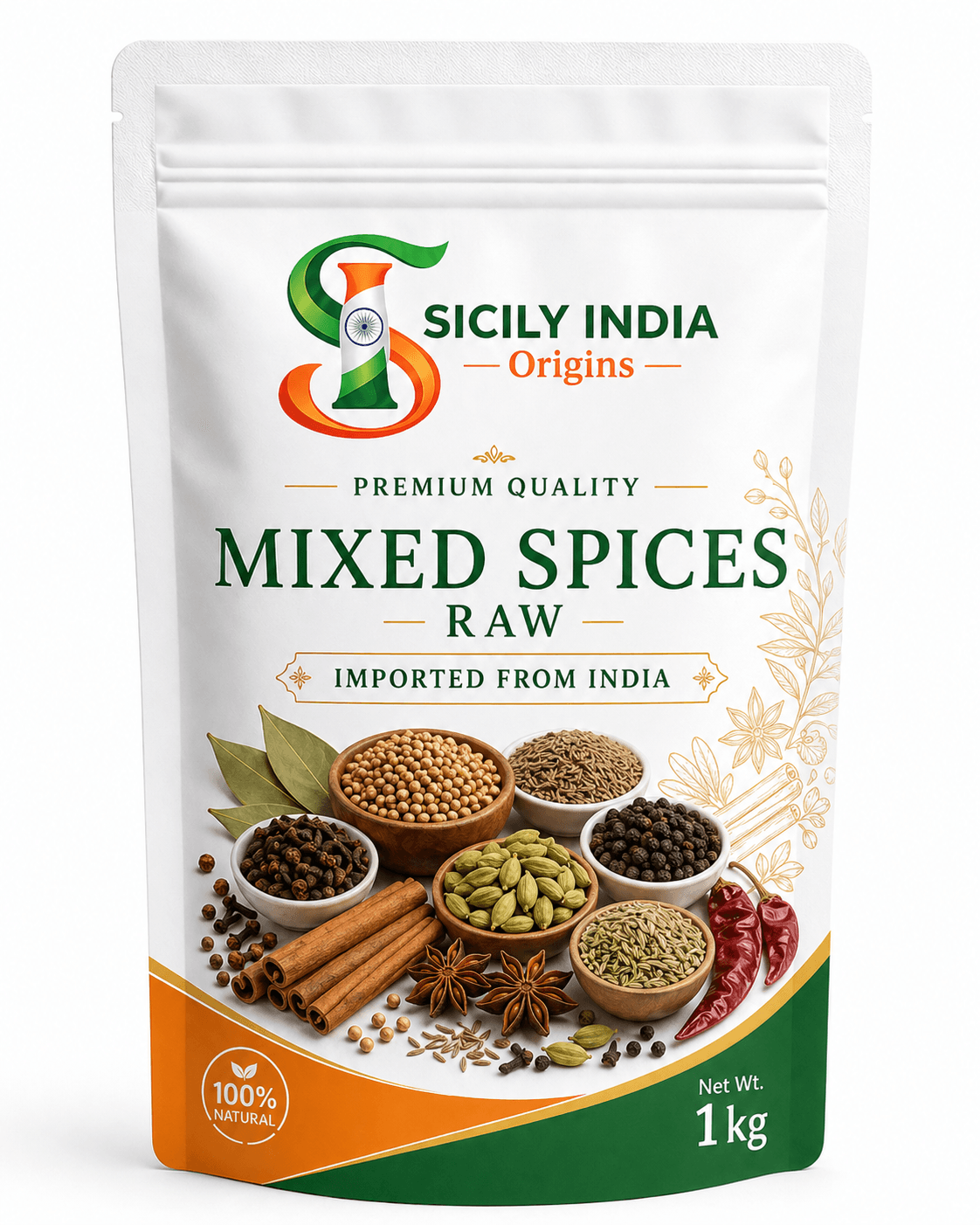 Sicily India, spezie miste 1 kg
